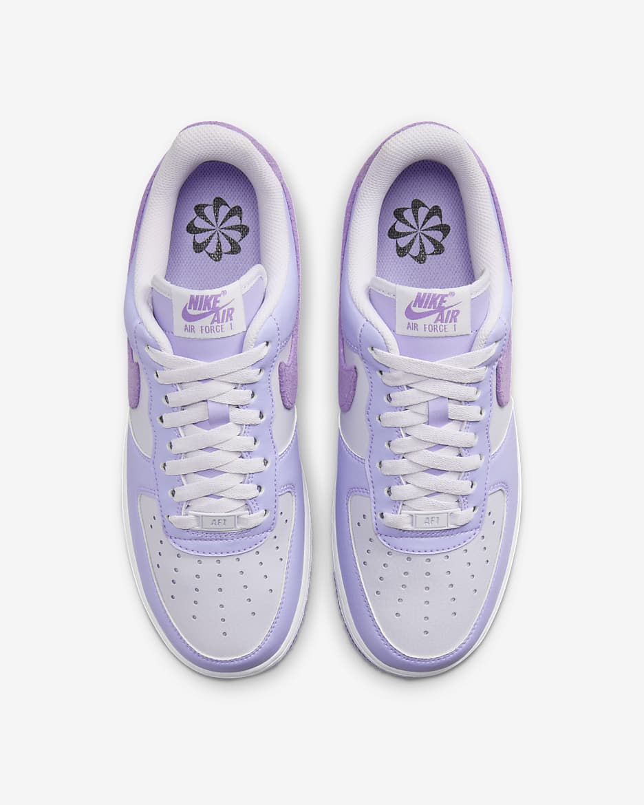 Nike w air force 1 low barely grape/ barely grape best sale